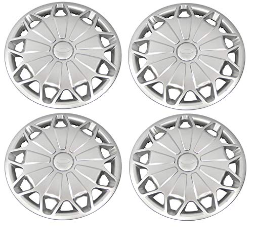 Tpuk - 4 Of 15 Inch Wheel Trims Full Set Of Hubcap Cover - For Transit Mk8 2014 And On Custom 2012 And On Wheel Cover - 2040065 Bk21-1130-Dc 2040065