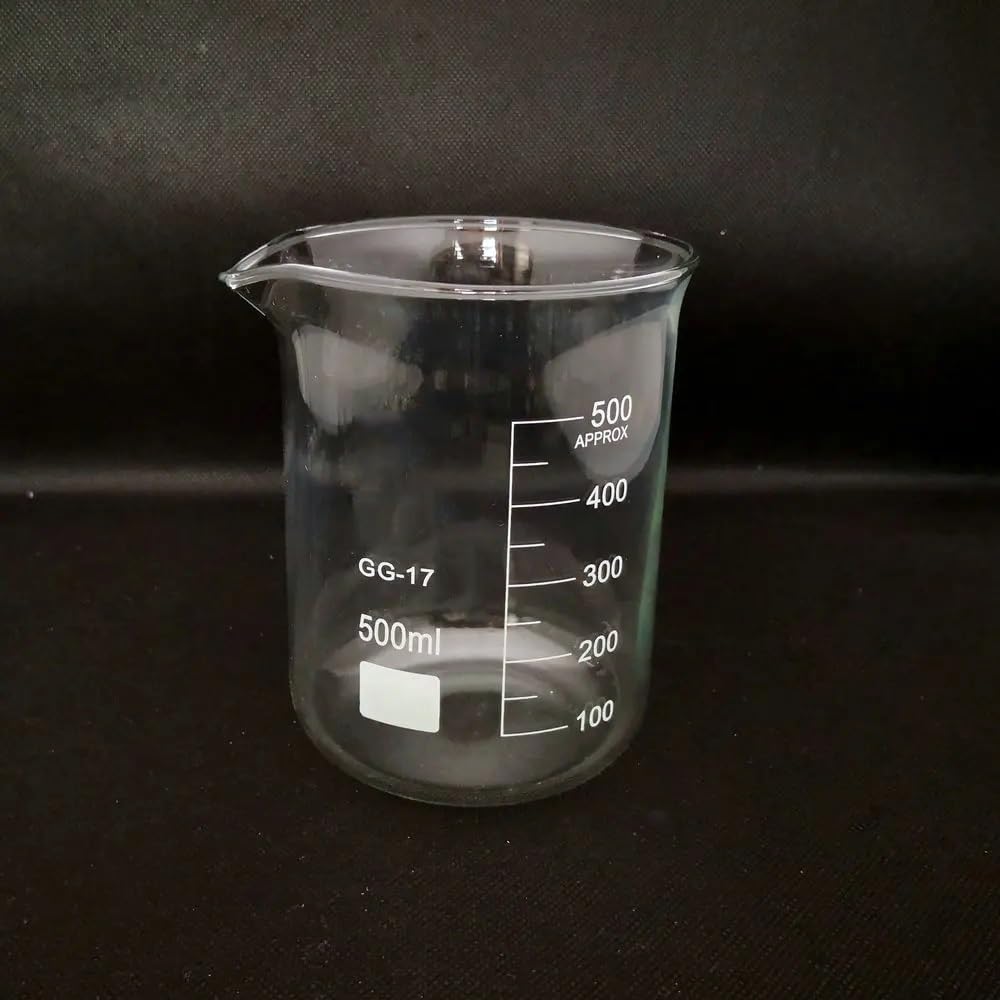Zlewka ze szkła borokrzemowego, Zlewki ze szkła borokrzemowego o niskiej zawartości, eksperymenty chemiczne, sprzęt laboratoryjny 25–2000 ml(800ml)