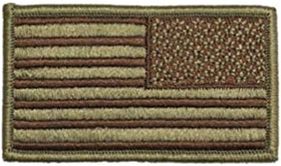Insignia Depot US Air Force Reverse OCP/Spice Brown Flag with Hook Fastener (ea)