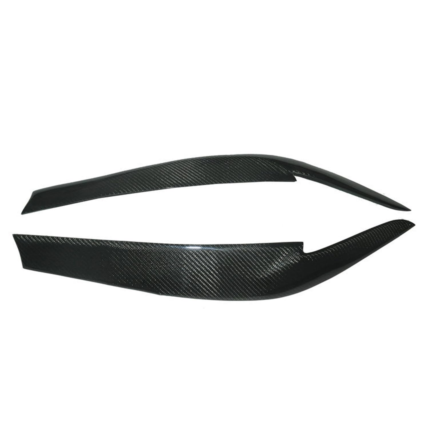 Auto Sopracciglia Auto Palpebra per BMW New 5 Series G30 G38 BMW 530 528Li,2 Pezzi di Ricambio per Faro Sopracciglio Fari Sopracciglio Palpebre