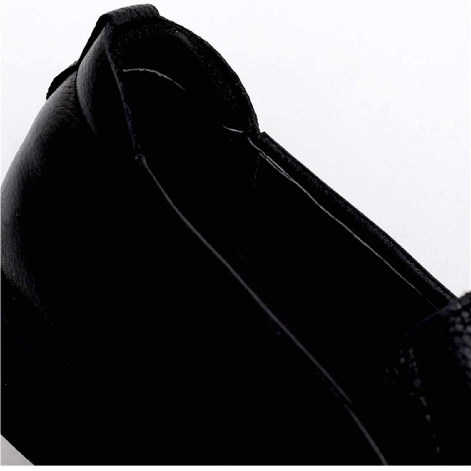 Amtopiyo Mocasines de piel auténtica suave para hombre, zapatos de vestir formales