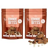Chipmonk Keto Cookies Bites - Cinnabun (2 Pack, 16 Bites) Low Carb Keto Snacks - Gluten-Free, High Fat, Low Sugar, Ketogenic Sweet Snack Foods, Healthy Macro Nutrition Treats