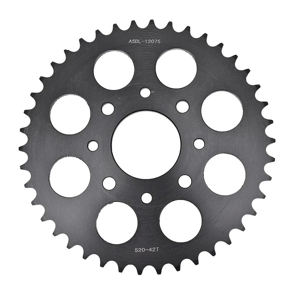 Pignon arrière de moto 42T pour KTM 200 et 125 compatible modèles 2011 à 2014