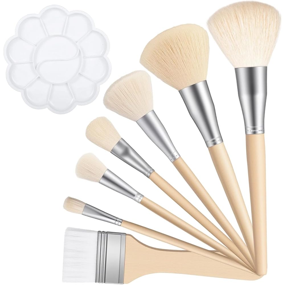 Onchdbfhuu Gilding Brush Set for Acrylic Painting Professional Blending Brushes for Gouache Watercolor Oil