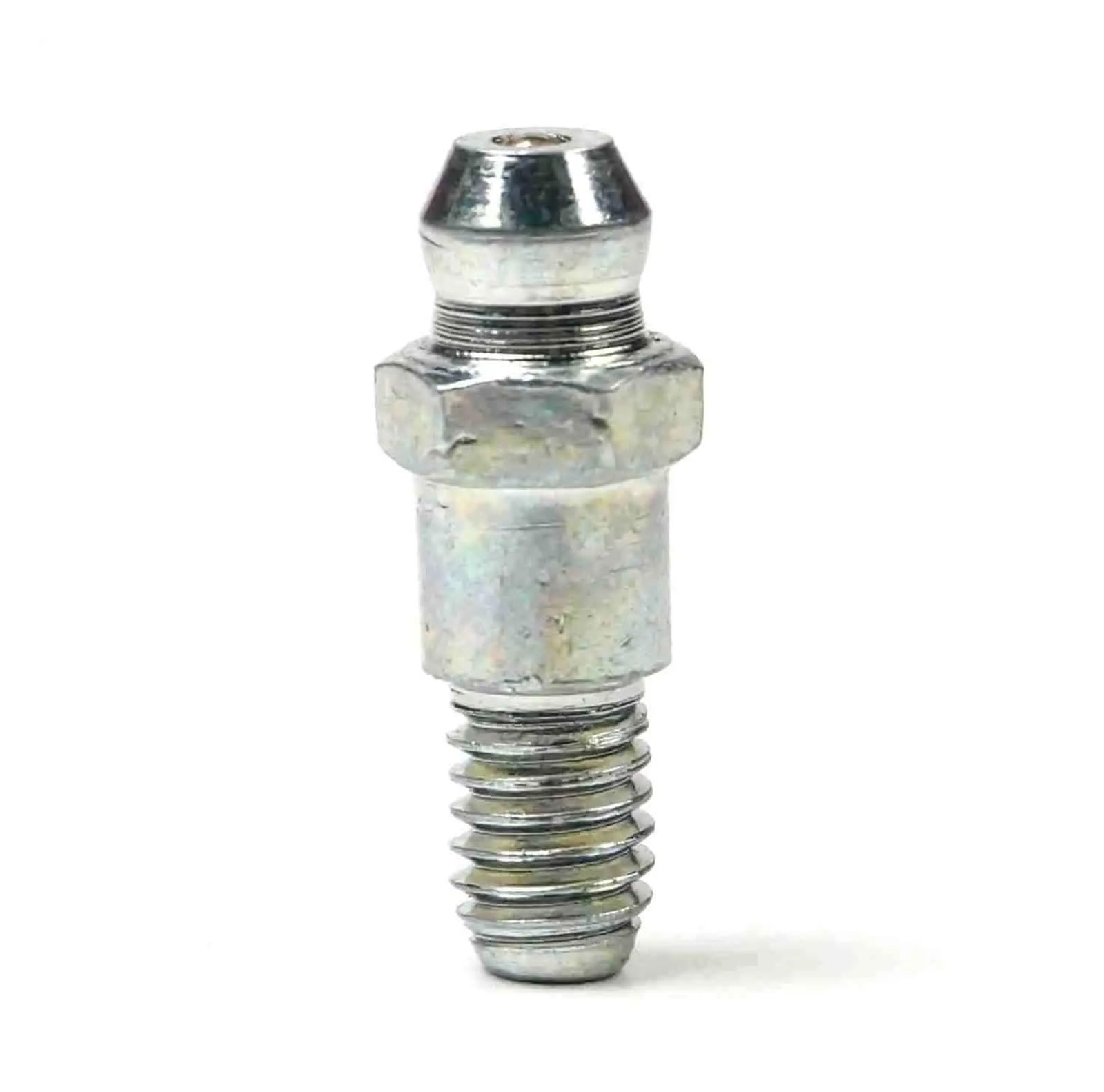 IDGTTLDF 10PC 1/8" BSP Iron Grease Zerk Nipple Nipple Fitting