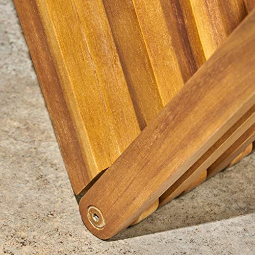 Christopher Knight Home Esme Outdoor Acacia Wood Bench, Teak Finish #TOP5