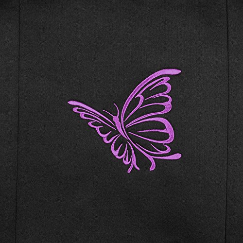 Bdk Car Seat Cover 9Pc - Butterfly Purple Auto Seat Protection #TOP3