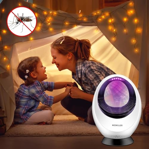 Elektrischer Mückenlampe,Insektenvernichter Elektrischer, Mückenvernichter, Mückenfalle, Insektenfalle Mückenlampe mit UV-Lampe USB Fluginsektenvernichter Vernichter Universalabwehr für Drinnen