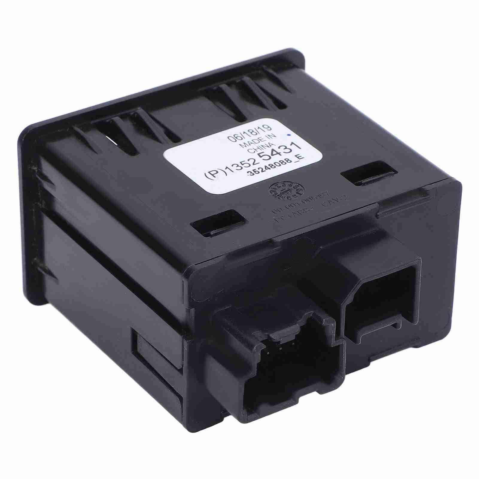 RiToEasysports Consola Conector USB Adaptador de Conector Auxiliar Plug and Play Consola Central Adaptador de Puerto USB OE 13525431 13529869 para CT6 XT4 XT6 XTS 1500 Carga de Dispositivo Música