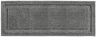 mDesign Soft Microfiber Polyester Non-Slip Extra-Long Spa Mat/Runner, Plush Water Absorbent Accent Rug