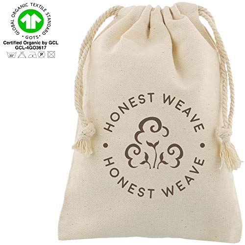 Honest Weave Gots Certified Organic Cotton Kitchen Hand And Dish Towel Sets - Oversized 20X30 Inches, Fully Hemmed, In Designer Colors, 6-Pack, Black Stripe #TOP6