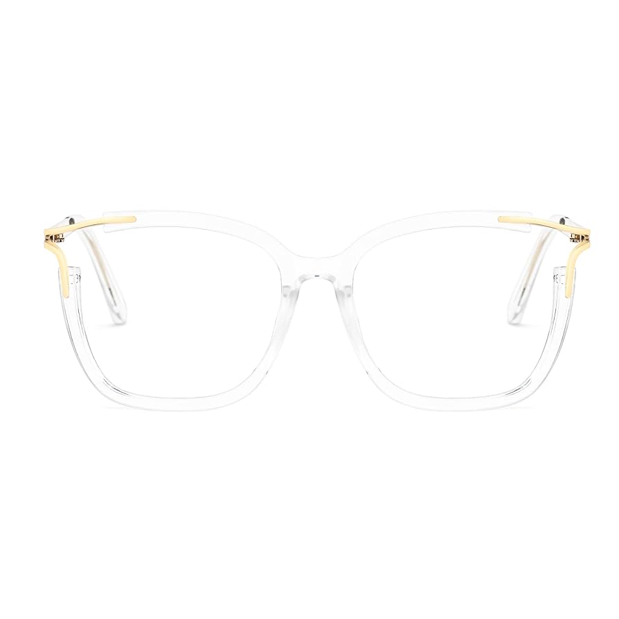 Amazon.com: Zeelool Square Glasses Frames for Women