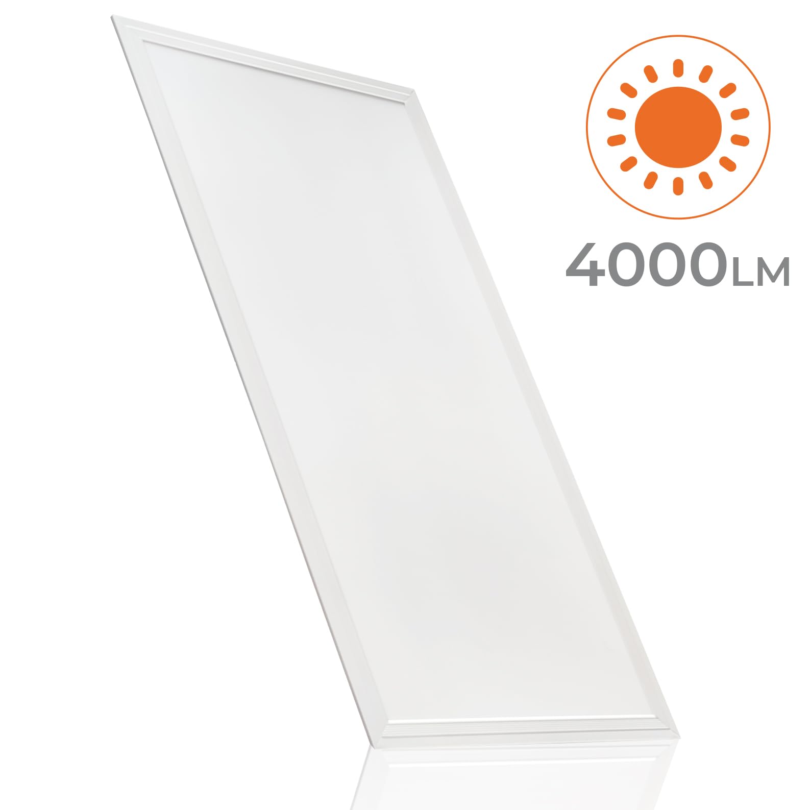 LED ATOMANT Confezione da 2 Pannello LED 60x30cm 36W, CCT (Selettore di Colore Bianco Caldo, Neutro e Freddo), 4000 Lumen, Driver incluso