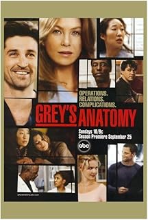 Love Bubbles Grey's Anatomy Tv 2005 Wall Art Print Movie Night Room Decor 12x16 Poster
