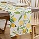 Tischläufer Frühling Polyester Modern Gelb Zitrone Pflanzen Tischdeko 33 x 183 cm Tischläufer Bauernhaus Tischplatte für Küche Esstisch Party Bankett Hochzeit Couchtisch