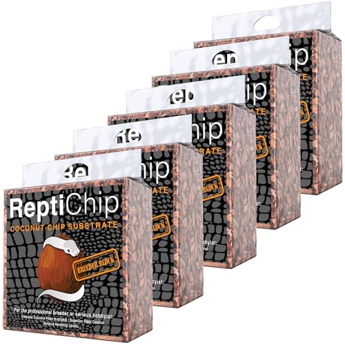 ReptiChip Coconut Substrate 72-Quart Brick Bedding for Reptiles