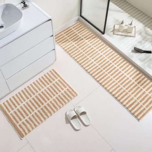GIB Bathroom Rugs 24"x16", Extra Soft Absorbent Bath Mat for Bathroom Floor by GIB cleaningtool - Used condition - Image 7