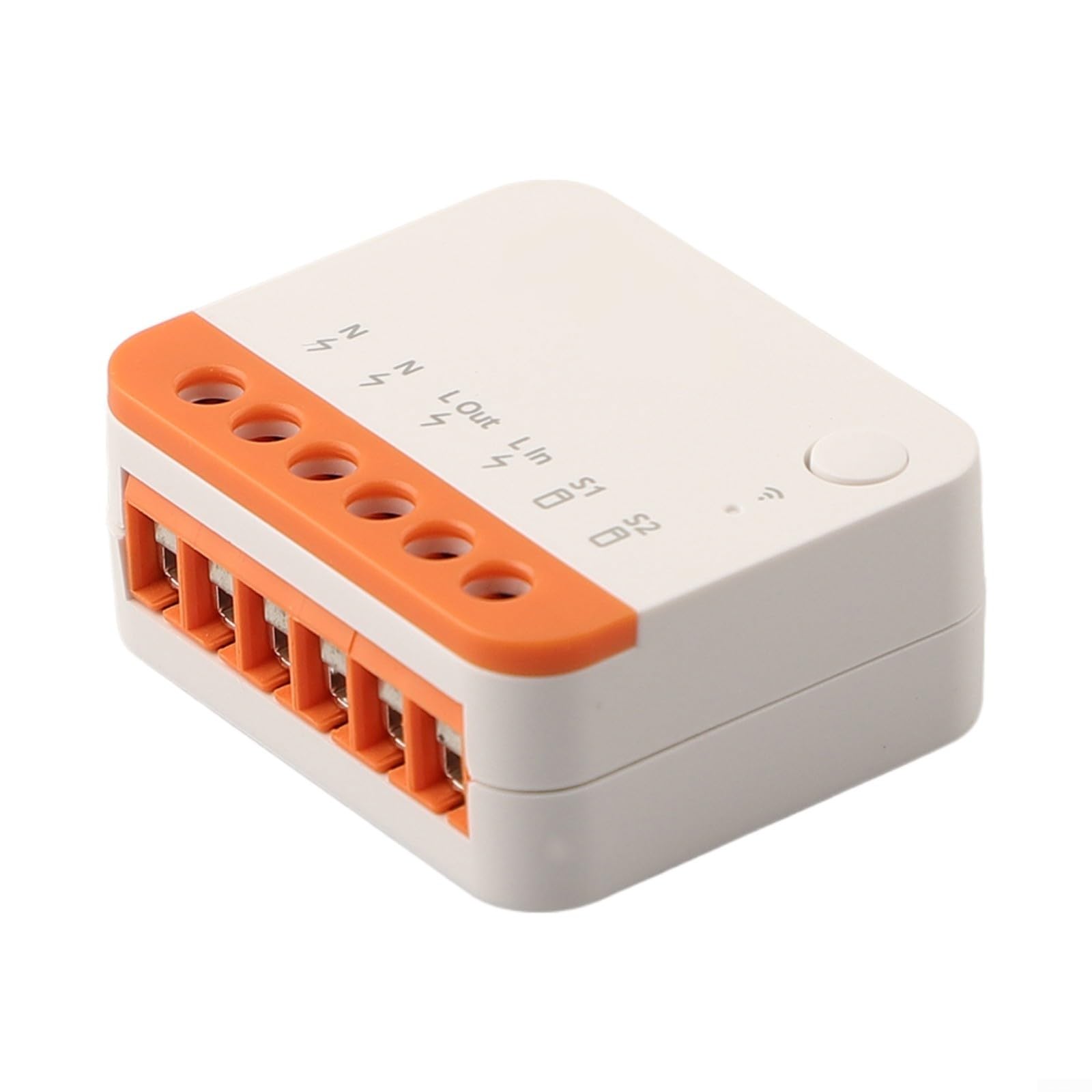 Confezione da 4 moduli relè luce a 2 vie Minir4 Wifi Smart Switch con controllo app timer 10A 2400W per illuminazione domotica