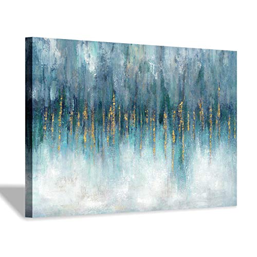 Abstract Picture Wall Art Canvas: Modern Artwork Texture Painting on canvas for Bedroom (36'' x 24'' x 1 Panel)