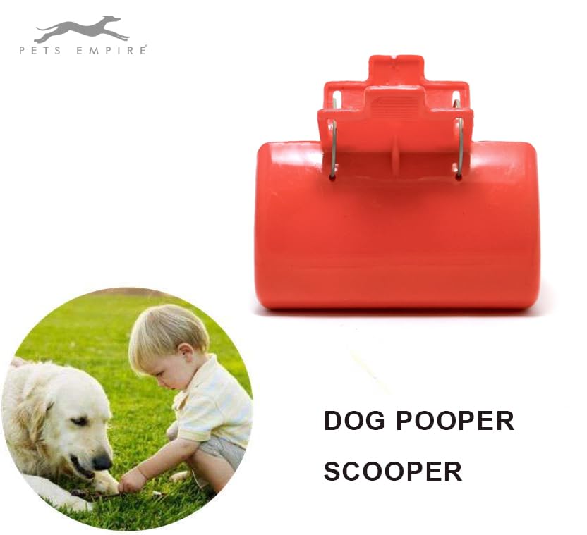 Image of Pets Empire Portable Dog Poop Scooper, Sanitary Waste Pick Up, Heavy Duty Cleaner for Dogs and Puppies