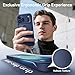 CASEKOO Official Blue for iPhone 17 Pro Max Case with 360 Spin Magnetic Stand [Camera Protection] [18FT Military Grade Protection] [Fit for MagSafe] Shockproof Ring Grip Matte 6.9 Inch
