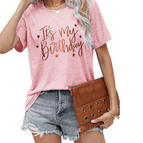 Birthday Shirts for Women Cute Birthday Squad Shirts Mama Shirts Birthday Gifts for Women2