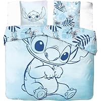 SAHINLER créateur d'univers Marvel - Spiderman dekbedovertrek 140 x 200 cm 1 kussensloop 63 x 63 cm - 100% katoen - blauw