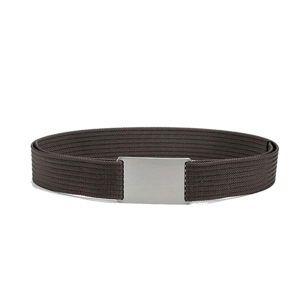 Ceinture tactique en nylon noir de 110cm avec boucle robuste pour homme