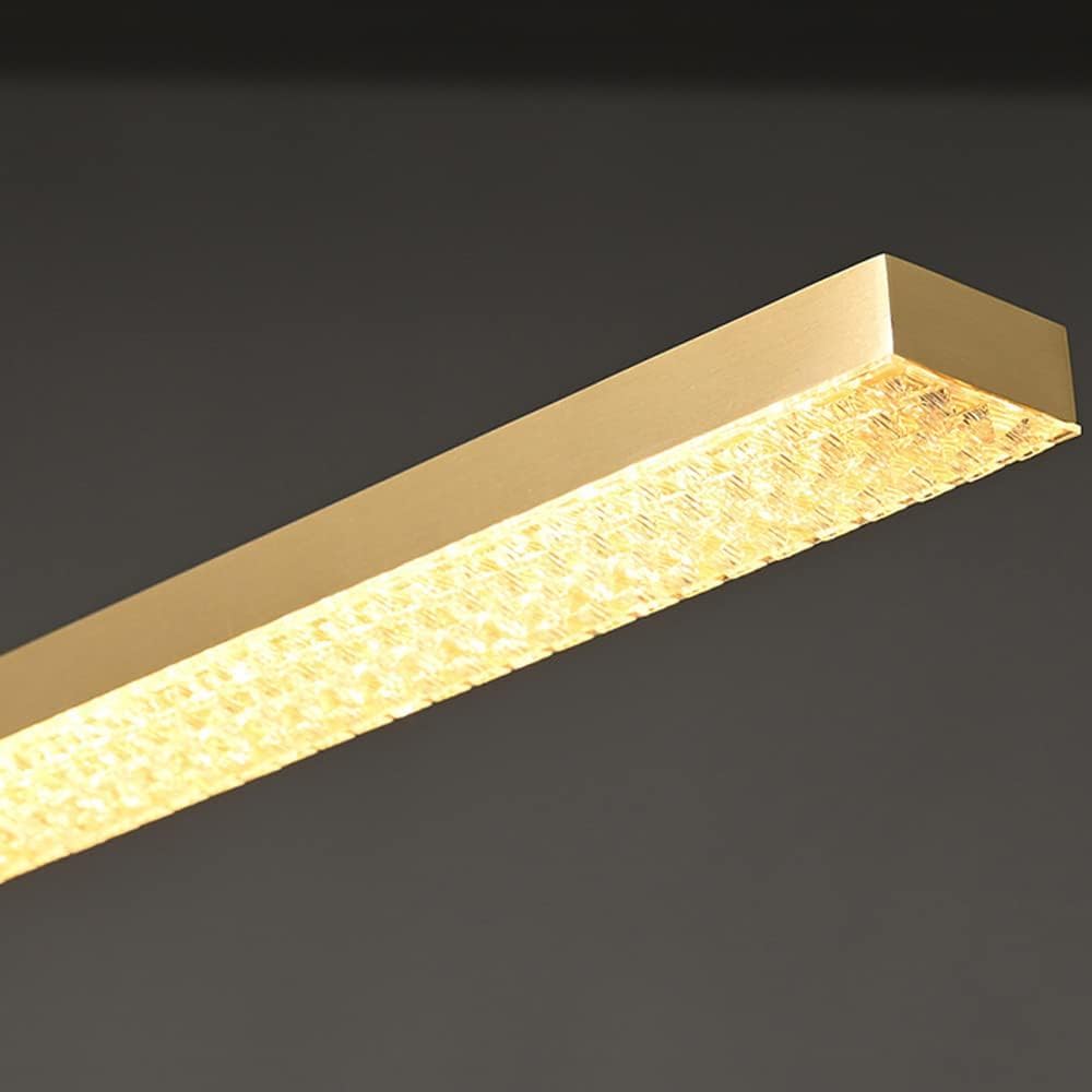 Miedziana lampa wisząca LED, marmurowa lampa wisząca o zmiennej intensywności, idealna do salonu, jadalni lub baru, artystyczny design, dekoracyjna oprawa do wnętrz