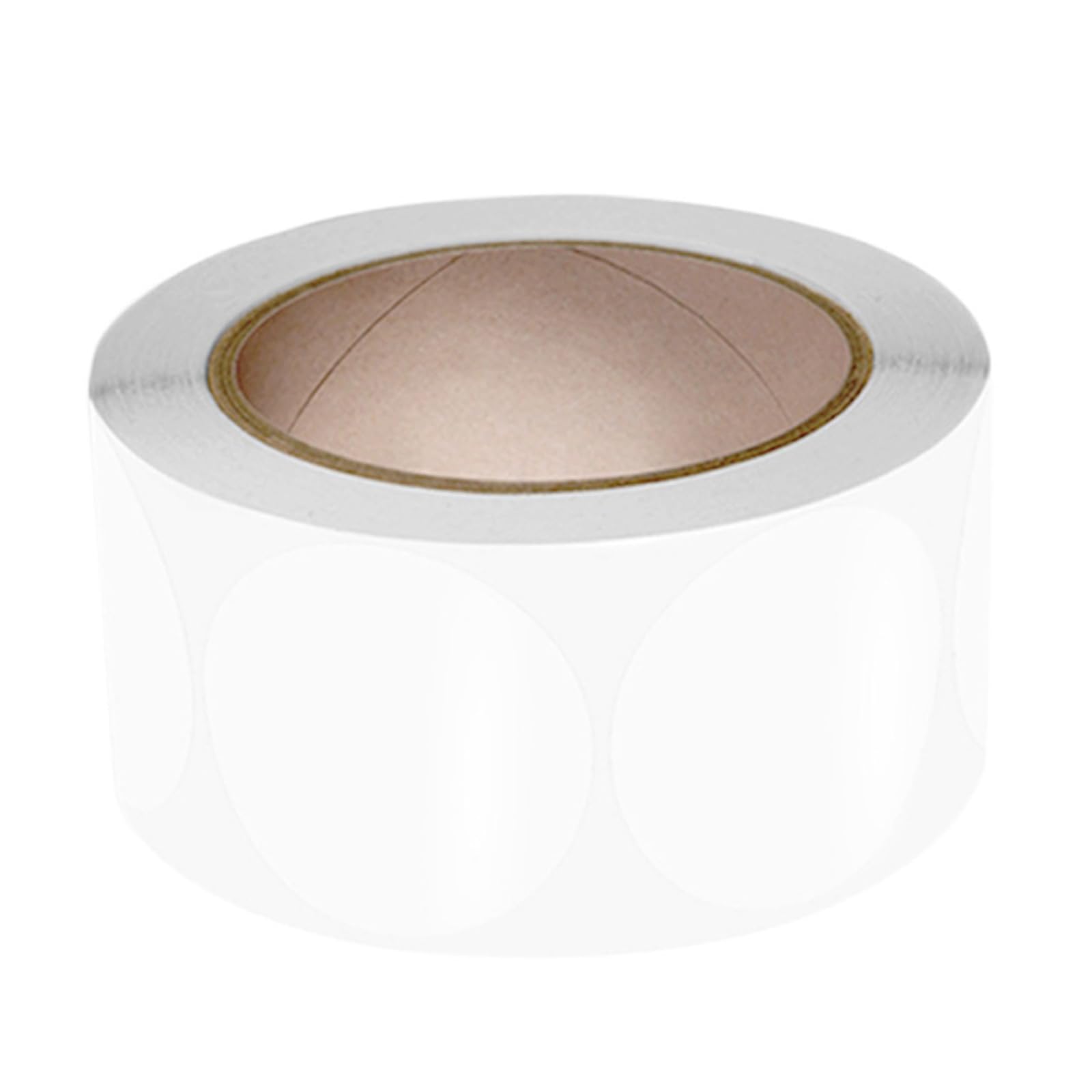 500Pcs Clear Round Seal Sticker Wrapping Labels Sealing for Envelopes Box Valentines Card Candy Bag Decoration Adhesive Seal