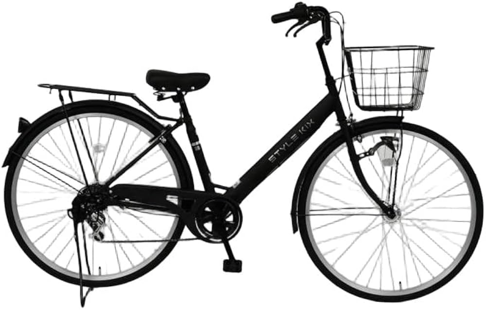 Amazon | STYLE KIX FAMILY276 27型（マットブラック）自転車 完成品