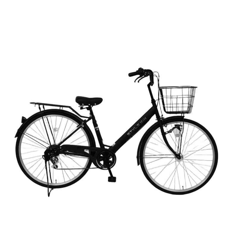 Amazon | STYLE KIX FAMILY276 27型（マットブラック）自転車 完成品