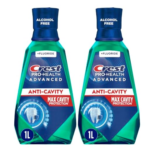 Pro-Health Advanced Maximum Cavity Protection Mouthwash - Alcohol-Free -Mild Mint - 2x1L