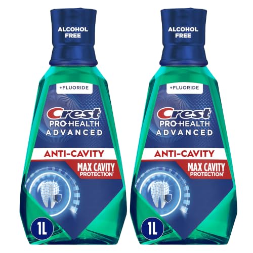 Pro-Health Advanced Maximum Cavity Protection Mouthwash - Alcohol-Free -Mild Mint - 2x1L - image 1