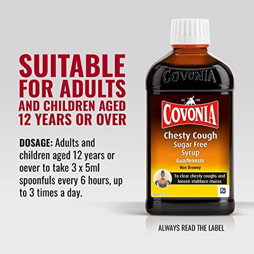 Covonia Chesty Cough Sugar Free Syrup 300ml