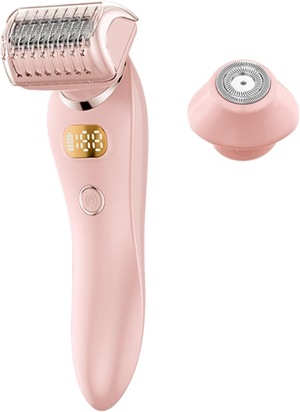 ycezw Elektrisch vrouwenscheerapparaat, apparaat voor lichaamshaarverwijdering | Natte en scheerapparaten voor vrouwen – 2-in-1 elektrische beenhaartrimmer voor dames, voor wenkbrauwen, armen, lippen