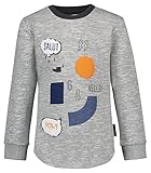  Noppies Jungen B Sweater ls Thomas Sweatshirt, Mehrfarbig (Smoke C021), 110