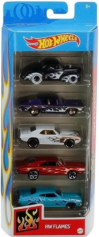 Hot Wheels HW Flames 5-Pack