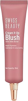 Cream It Up Blush | Highly pigmented | Super-blendable | Long-lasting | Enriched with Shea Butter | Multipurpose | Shade-05 Cheek-O-Pink, 10ml