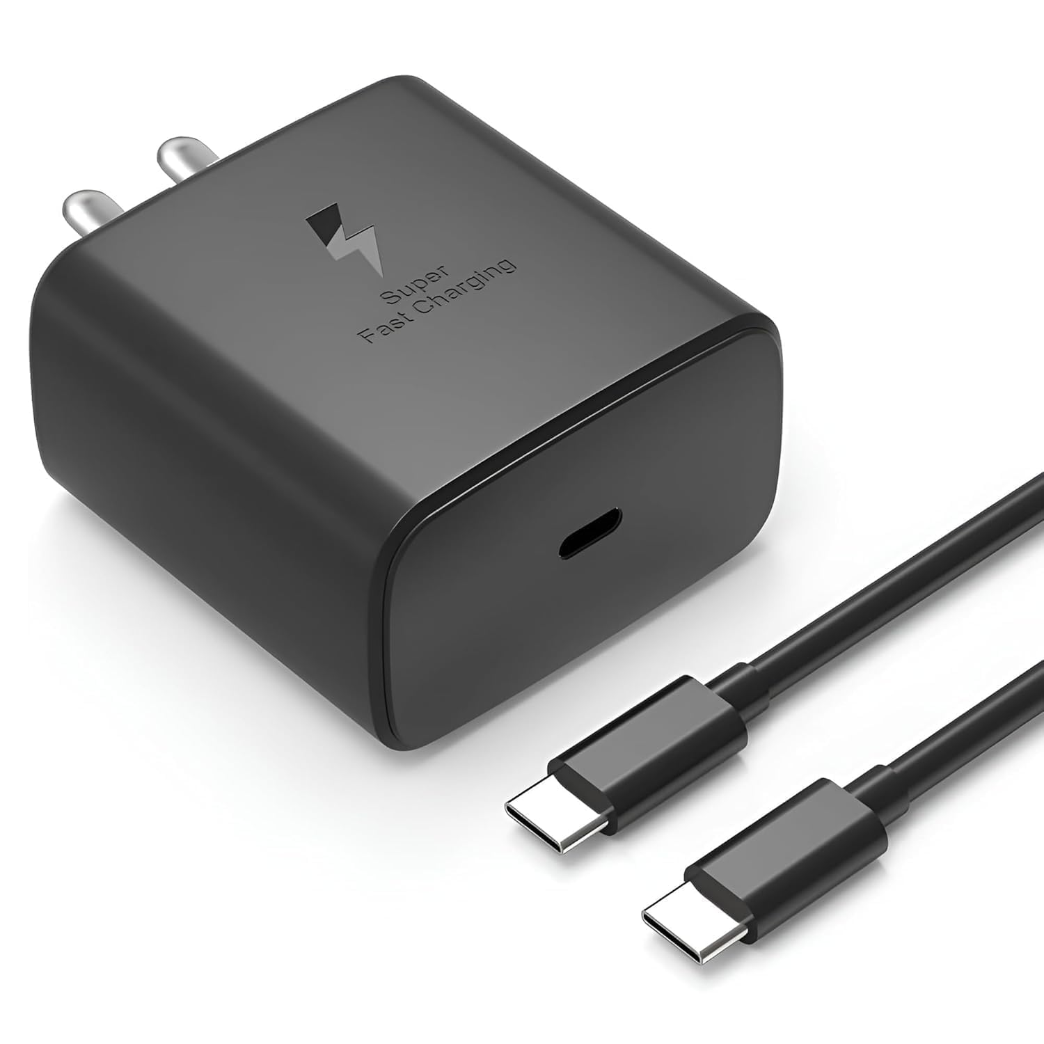 45W Type-C Super Fast Charger with C-C Cable Compatible for Samsung Galaxy S25/S24/S23/S22/S21(Ultra/Plus/Fe),A35/M56/M35/M16/M06/M05/A56/A55 Supports All Series & Other USB-C Device.-picture-27