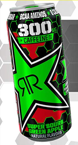rockstar energy drink sour apple - Rockstar XDurance Energy Drinks - 6, 16ounce Cans (Super Sours Green Apple)