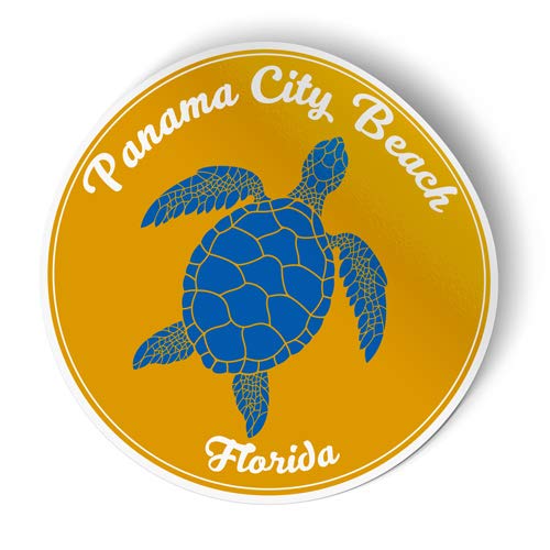 Squiddy Panama City Beach Florida Vacation Beach Town - Vinyl Sticker (7