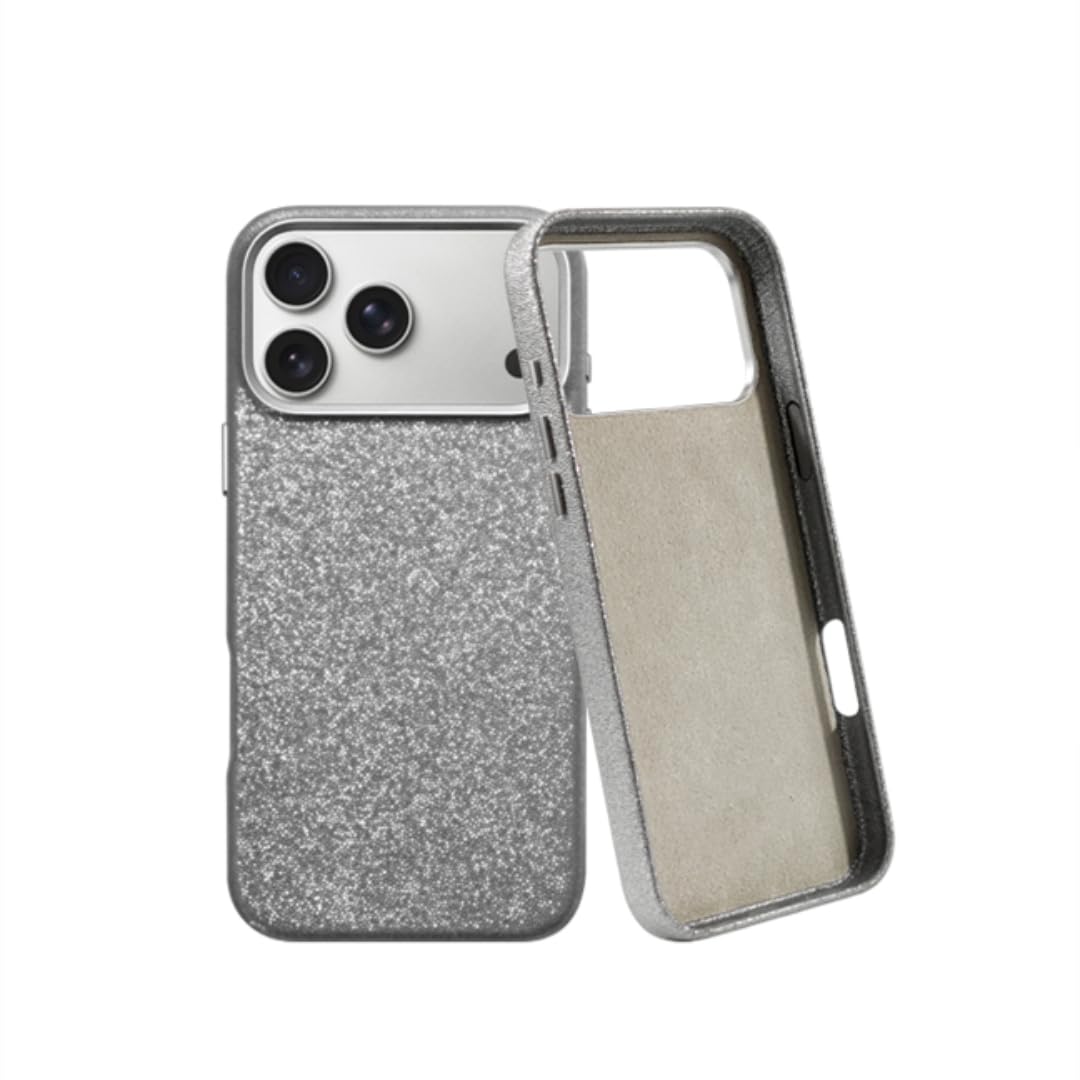 Do iPhone'a 17 Błyszczące, matowe, ochronne etui ze skóry PU, luksusowe (do iPhone'a 17/niebieskie)