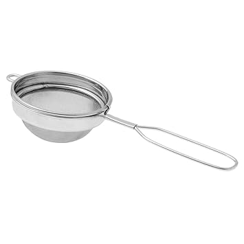 Xtend Tea & Coffee Double MESH Premium Strainer for Kitchen Strong Jail/Filter No 4 Tea Strainer (Pack of 1)