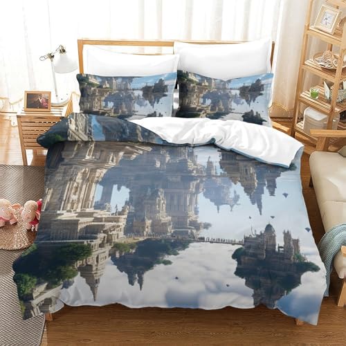 Housse de couette cerf 3D super douce lit double de luxe