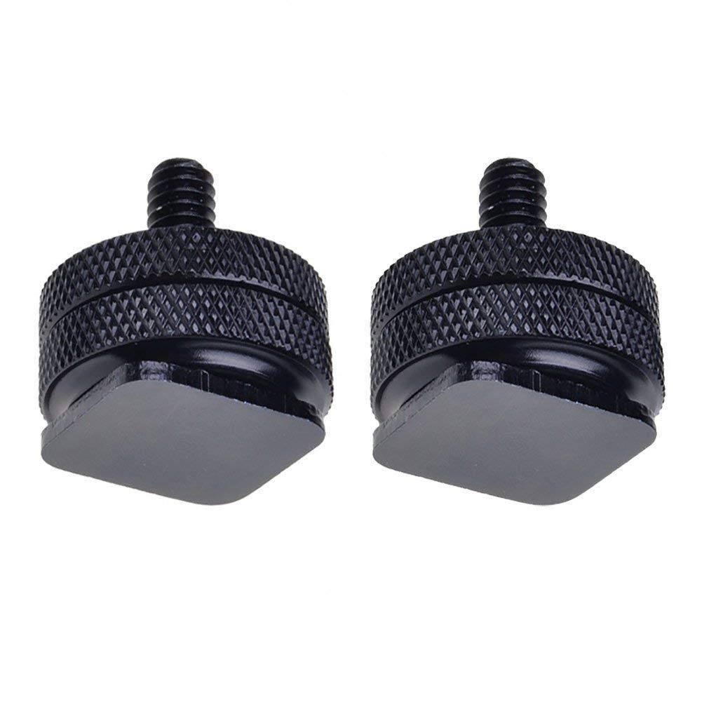 Two(2) Pack of Durable Pro 1/4 inch Mount Adapter for Tripod Screw to Flash Hot Shoe