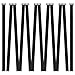 Hanete 12 Pack 24 inch Reusable Fastening Cable Straps, Hook and Loop Cable Tie Wraps Cinch Cable Tie Down Straps