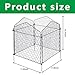 DECOHS 4 Packs Chicken Wire Cloche Plant Protectors from Animals Garden Plant Cage Protector - Wire Plant Protectors to Keep Animals Out