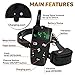 TBI Pro Dog Training Collar with Remote - Shock Collar for Dogs Range 2000 feet, Vibration Control, Rechargeable Bark E-Collar - IPX7 Waterproof for Small, Medium, Large Dogs, All Breeds (Black)