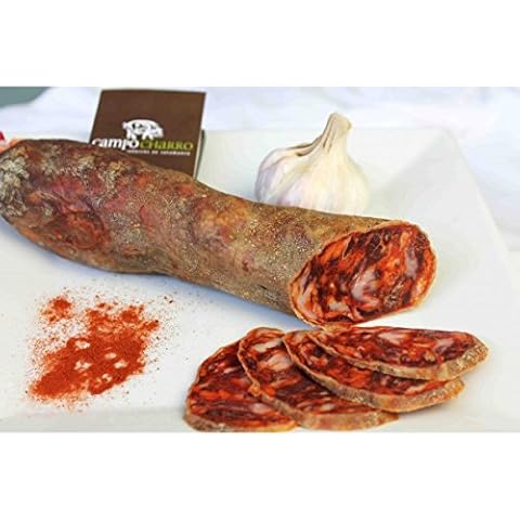 Iberico Chorizo-Paprikawurst vom Iberischen Eichelmastschwein (Chorizo Iberico Bellota aus Salamanca, Spanien) - Spanischer Iberischer Aufschnitt "Campo Charro Gourmet" (1.1 kg) - FEINKOST Cover